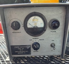 Static Inverter Model 0044 By Linden Industries Inc. Used Untested