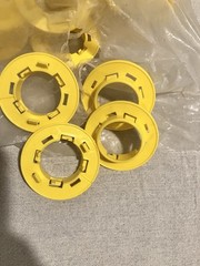 CADDY EASY SNAP GROMMET ESG1 ERICO 125 Plus Count New,Combined 2 Open Bags.