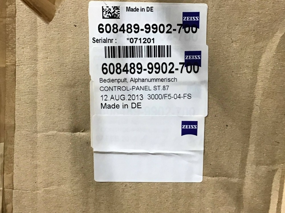 NEW ZEISS 608489-9902-700 Alpha CMM Machine Teach Pendant Controller 608489