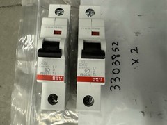 2 ST201M-C6 ABB Circuit Breaker 6A 1P UL1077 NEW INVENTORY(2 Each)