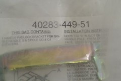 Square D 40283-449-51 Padlock Attachment for 2 & 3 Pole qo and q1 breakers