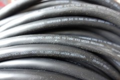 250′ 10/3 SEOOW SEOPRENE Portable Cord 600V Black UL/CSA 10-3 AWG wire cable USA