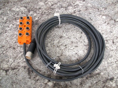 New Lumberg Automation ASB 8 LED 5/4-331/10M Passive Distribution Box / Cable