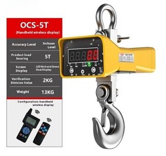 Electronic Crane Scale Hook Scale Overhead Crane Scale 1/2/3/5 Tons High Quality