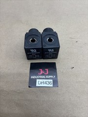 New Lot Of (2)Solenoid valve coil 491514P3 D400P3 AC 110V amk Fast Shipping.