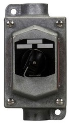 Crouse-Hinds EDSC21271-SA, Aluminum Enclosure W/Manual Motor Sarter, 1pc