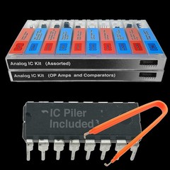 Electronics Parts Kit – 161 pcs Analog IC Components