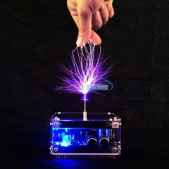 Bluetooth Music Tesla Coil AC110-240V 120W 50/60Hz High Frequency Voltage Pulse