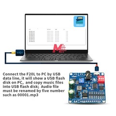 DC6-35V Voice Playback Module 9-Channel one-to-one Independent low-level trigger