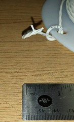 ( 25 FT ) M27500-24SM3U23 24Awg White SPC Aircarft Cable Wire 3/C 19S/36Awg 600V