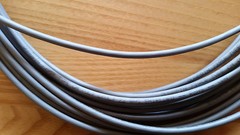 22awg/4c 4 conductor Shielded Stranded Wire Cable – 35ft Gray