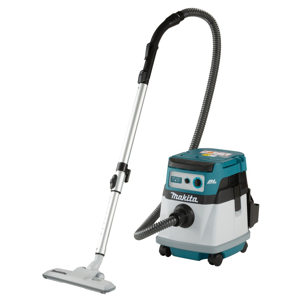 Makita DVC155LZX2, Cordless Vacuum Cleaner 2x18V, Wet/Dry, L-Class (Bare Tool)