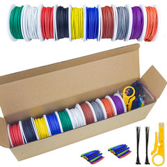 10 Colors in One 16-18-20-22-24-26-28-30 Gauge Silicone Electrical Wire 22 AWG S