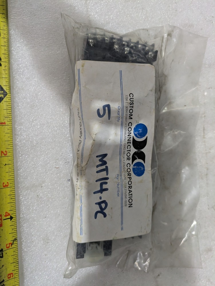 CUSTOM CONNECTOR CORPORATION MT14-PC (PACK OF 5)