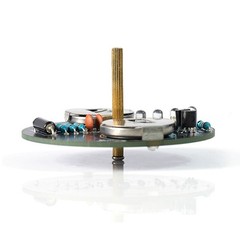 1-10X LED Rotating Gyro Flashing Light DIY Kit DIY Electronic Soldering Practice