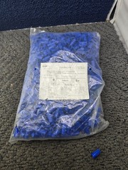 (QTY 1,000) Molex 19160-0040/TL-B Blue Twist Lock Nut Wire Connectors 22-14 AWG