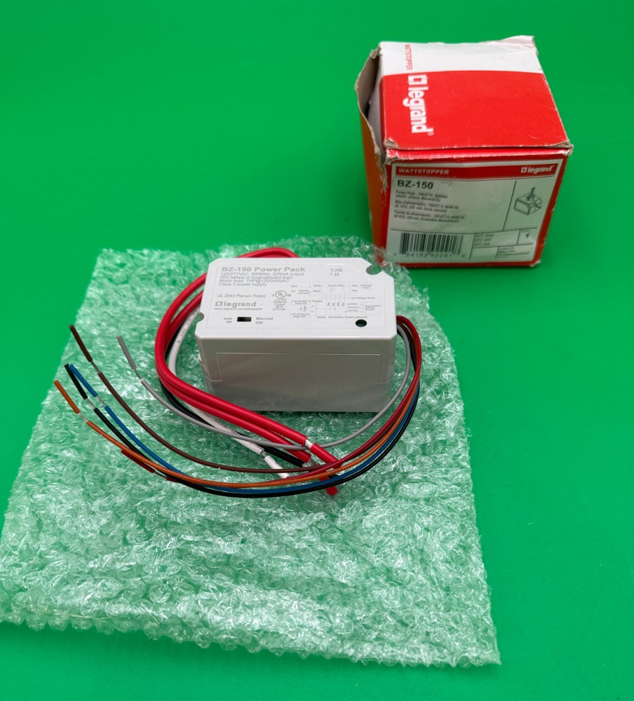 Wattstopper Legrand BZ-150 Power Pack 120/277VAC 225mA Output Model BZ-150 MPN