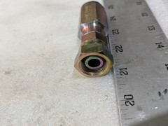Parker 30 1/2 X 2 W-30 Hydraulic Tube Fitting Coupling Adapter Industrial OEM