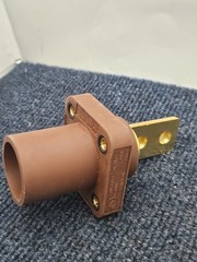 Hubbell Single Pole Receptacle, 400 Amp. 2 Hole, 600 Volts Series 16