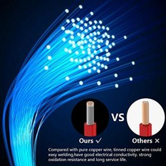 26awg Silicone Wire Cables Hook Up Wire Kit 6 Colors 5ft Each 26 Gauge Stranded
