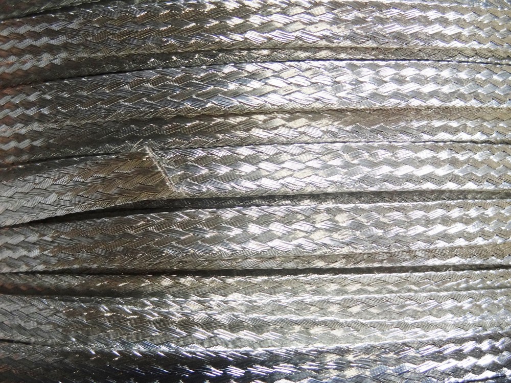200 Ft’ on a Reel Flat Braided Tinned Copper Wire 1/4″ Wide Ground Strap USA