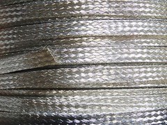 75 Ft’ on a Reel Flat Braided Tinned Copper Wire 1/4″ Wide Ground Strap USA