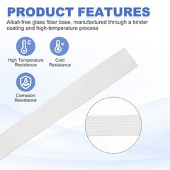 16.4Ft-3mm Insulation Cable Protector White
