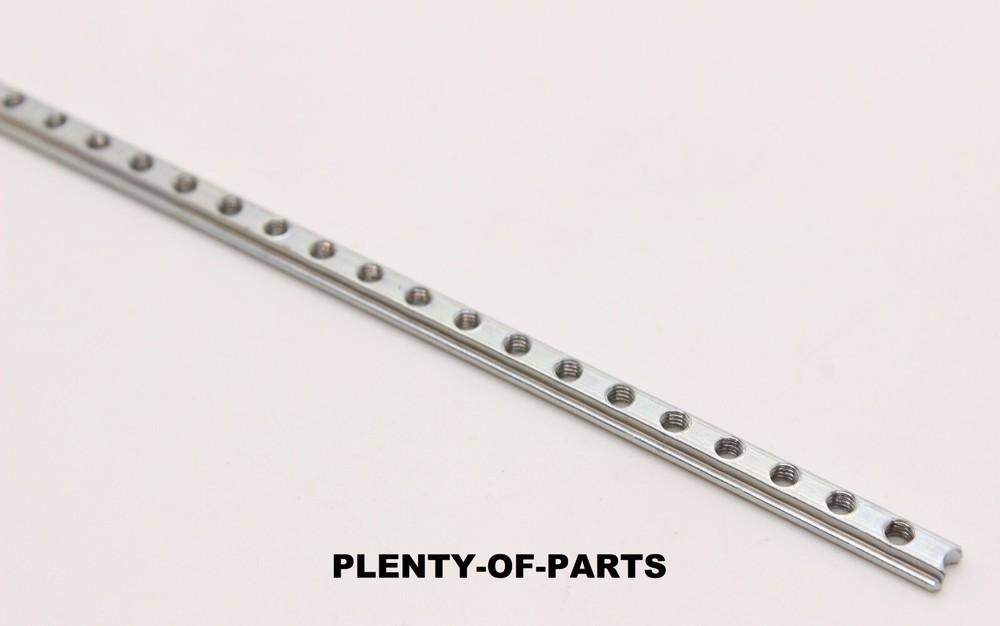Schroff 30819-636 Threaded Insert Horizontal Rail M2.5 42 Holes 217.9mm Length