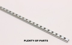 Schroff 30819-636 Threaded Insert Horizontal Rail M2.5 42 Holes 217.9mm Length