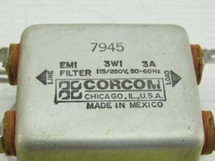 Corcom 7945 115/250V 50/60Hz EMI Filter