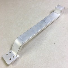 Silver Plated Copper Bus Bar – 17″ Long x 1-7/8″ Wide x 5/8″ Thick