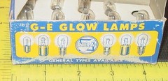 9 Vintage GE NE-51 Glow Lamps General Electric Radio Panel Neon Pilot Bulbs Lot