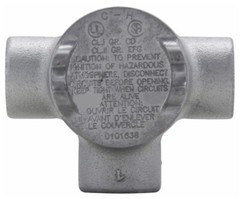 Crouse-Hinds GUAT16, Rigid Conduit Outlet Box And Cover, 1/2″, 1 PC