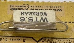 Vtg WT56 – Workman – Current Limiting Resistor NOS 5 Watt 5.6 ohm