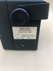 MILITARY MCDOWELL RESEARCH MRC-67A AMPLIFIED SPEAKER , 5965-01-511-3633