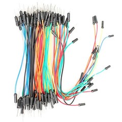 65Pcs Solderless Breadboard Male-Male Jumper Cables Wires Various Lengths US Stk