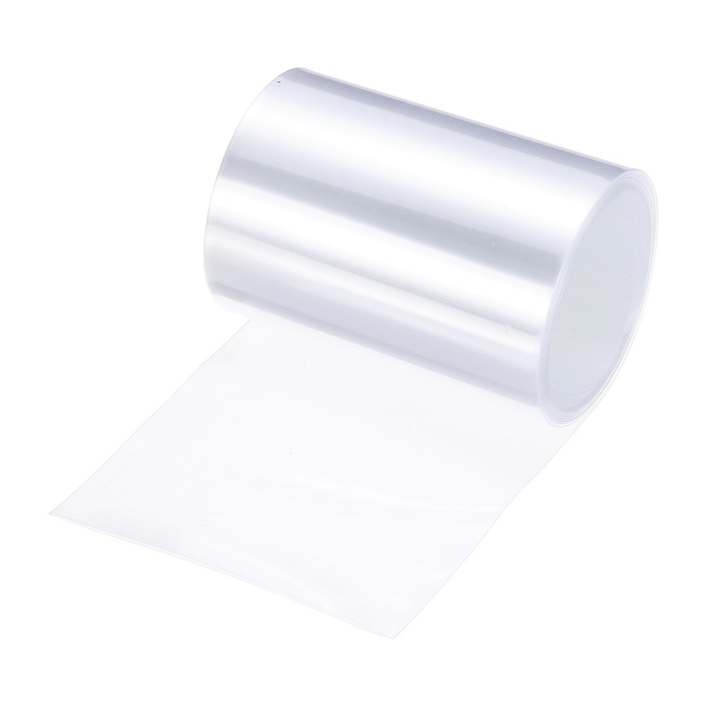 Battery Wrap Heat Shrink Tubing 51mm Dia 80mm Flat 8 Feet Clear