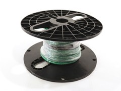 Republic Wire 50 Feet Annealed Cooper PVC Insulation Wet/Dry 600V Green Wire