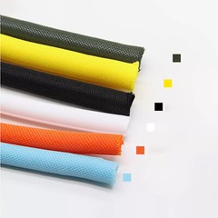 Braided Split Cable Wire Sleeve Self-WRAP Wire Harnessing Sheathing 5mm – 50mm