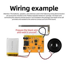 Lossless Audio Player Board TFT Color Display Bluetooth 5.3 MP3 FLAC Decoder