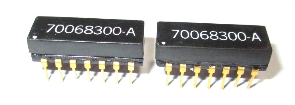 2 Unbranded 70068300-A 6 FD-700 Diode Array Gold Pin IC Dip-14 NOS