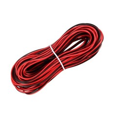 28AWG 15M Red Black Wire LED Strip Extension Cable Cord 2Pin