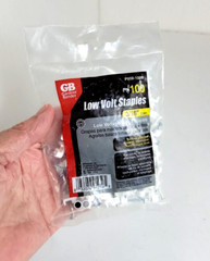Gardner Bender® PMW-100B Plastic Staples, White, 3/16″ 100 Count – NEW & SEALED
