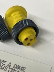 TPC Wire & Cable 84013-98067 Adapter Super Trex 90° Mini 16/3 3-Pin M/F