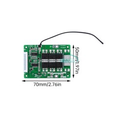 13S 48V 20A 30A Same Port Battery Protection Board for 18650 Li-ion Battery