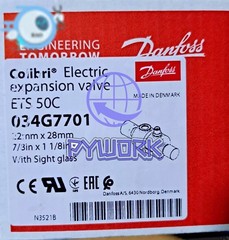 1PC-Danfoss ETS 50C 034G7701 Electric expansion valve 7/8inx1 1/8in – BRAND NEW~