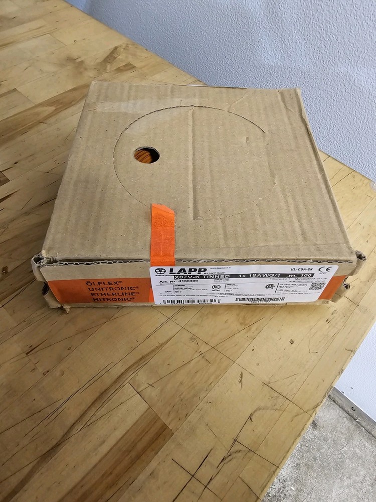 Lapp X07V-K 1X1 TINNED Orange 600V Wire