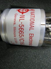 NIB National Electronics NL-5665/C16J Grid Control Rectifier Tube + 1 Year Warra