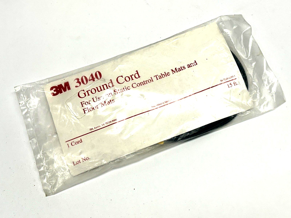 3M 3040 Ground Cord 15ft