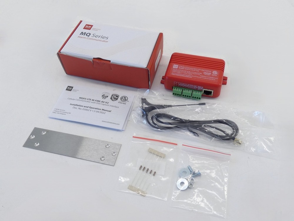 M2M MQ03-LTE-M-FIRE-AV-V2 Fire Alarm Cellular Communicator Dial Capture – NEW…